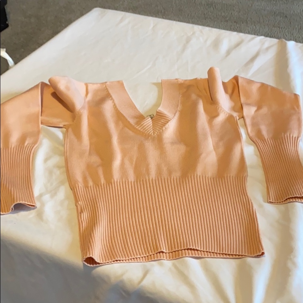 Pink-Salmon sweater - Picture 7 of 7